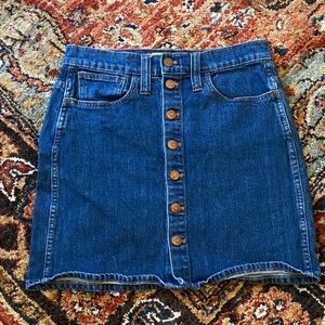 Madewell Denim Skirt
